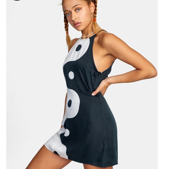 NWT RVCA Perfect Stranger Mini Dress - Picture 2 of 8